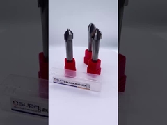 कड़ाई के मशीनिंग के लिए कस्टम अंत मिलों वर्कपीस शंकु व्यास कस्टम तांबा मिश्र धातु